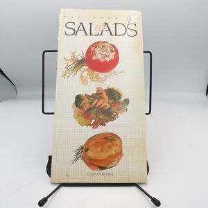 The Book of Salads Lorna Rhodes 1989 Illustrated Cookbook HPBooks